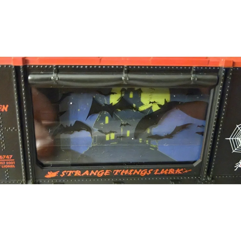 Lionel 6-26747 Halloween Aquarium Car O Gauge Bats NIB Built 2001 - NOS